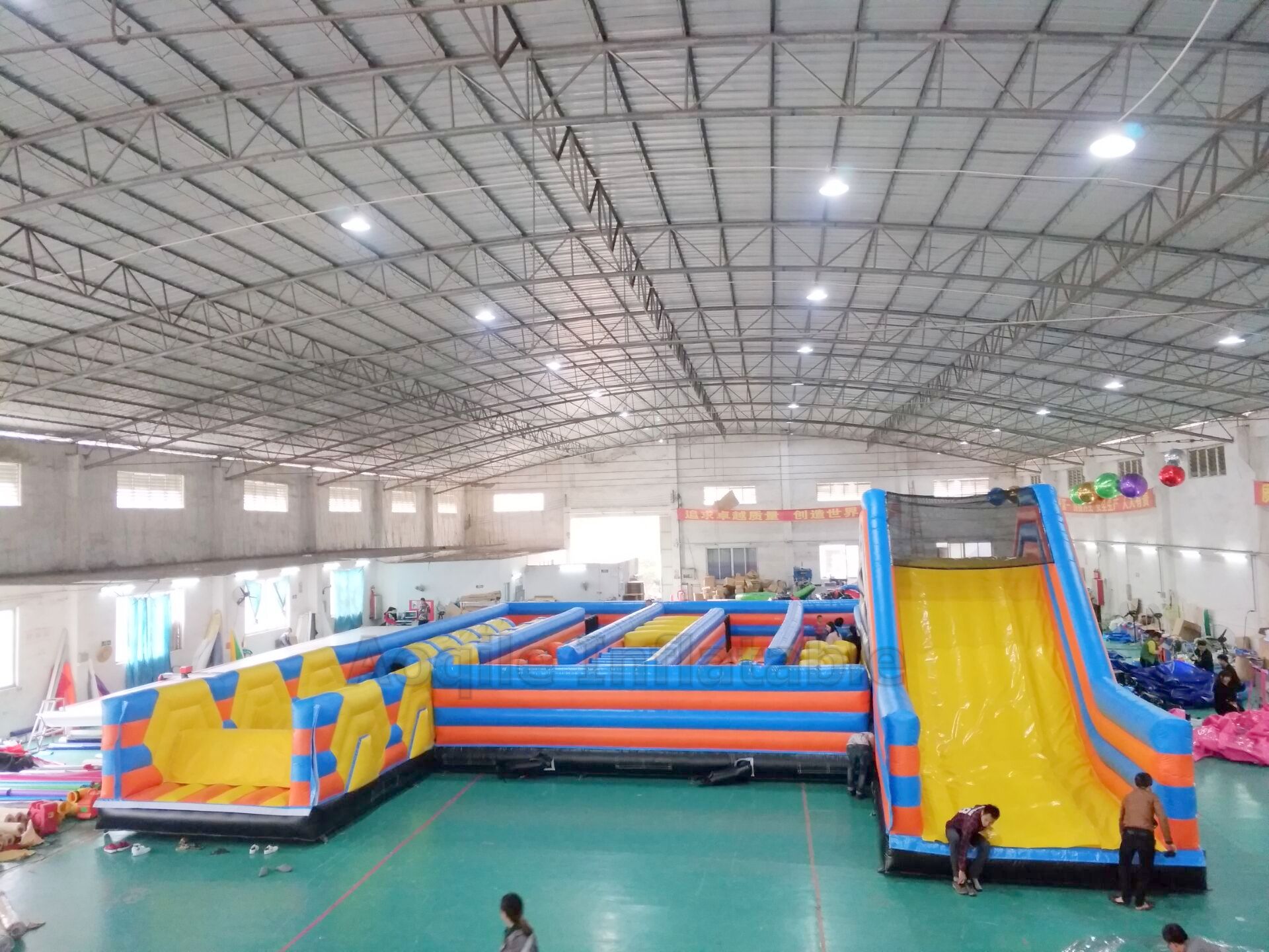 Inflatable Amusement Theme Park Inflatable Indoor Park , Inflatable Theme Park