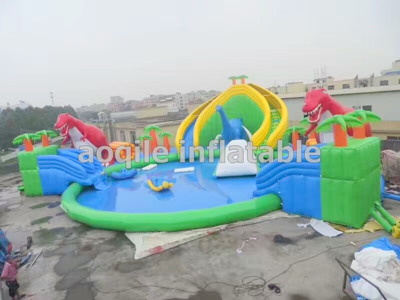 Commercial Seaworld Water Park Equipment Inflatable Amusement Park