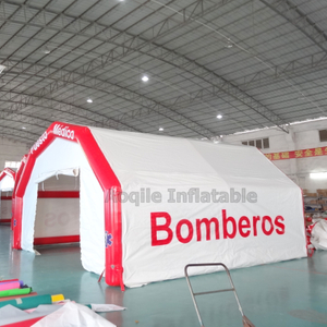 Durable PVC tarpaulin Inflatable Emergency Medical Tent