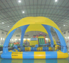 Inflatable Pool Tent With Dome Leisure Tent Water Game Entertainment Tent Equipment