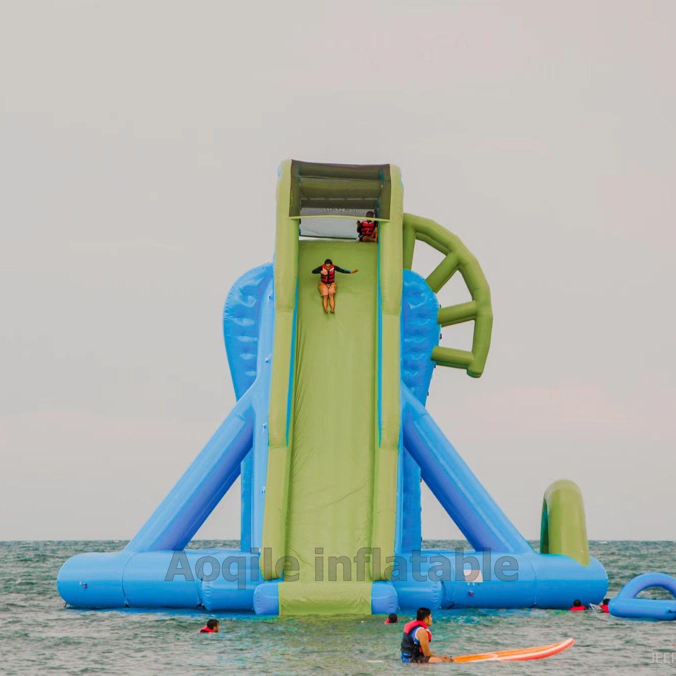 New Inflatable Water Obstacle Course For Wake Park/ Inflatable Sea Water Park / Fun Aquapark Water Games Manufacturer