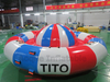 6-10 Persons Inflatable Rotating Water Toys Disco Boat Towable Tube Water Entertainment Crazy UFO Inflatable Disco Boat