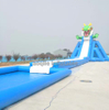 10 meters high adults huge inflatable hippo water slide for beach from China inflatable manufacturer