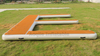 Drop Stitch Teak Foam Wood Grain Motor Boat Station E Shape Inflatable Floating Jet Ski Dock Swimming Pool Platform