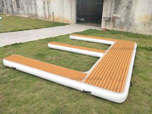 High Quality Safe Outdoor Water Pontoon Inflatable Raft Floating Dock Platform