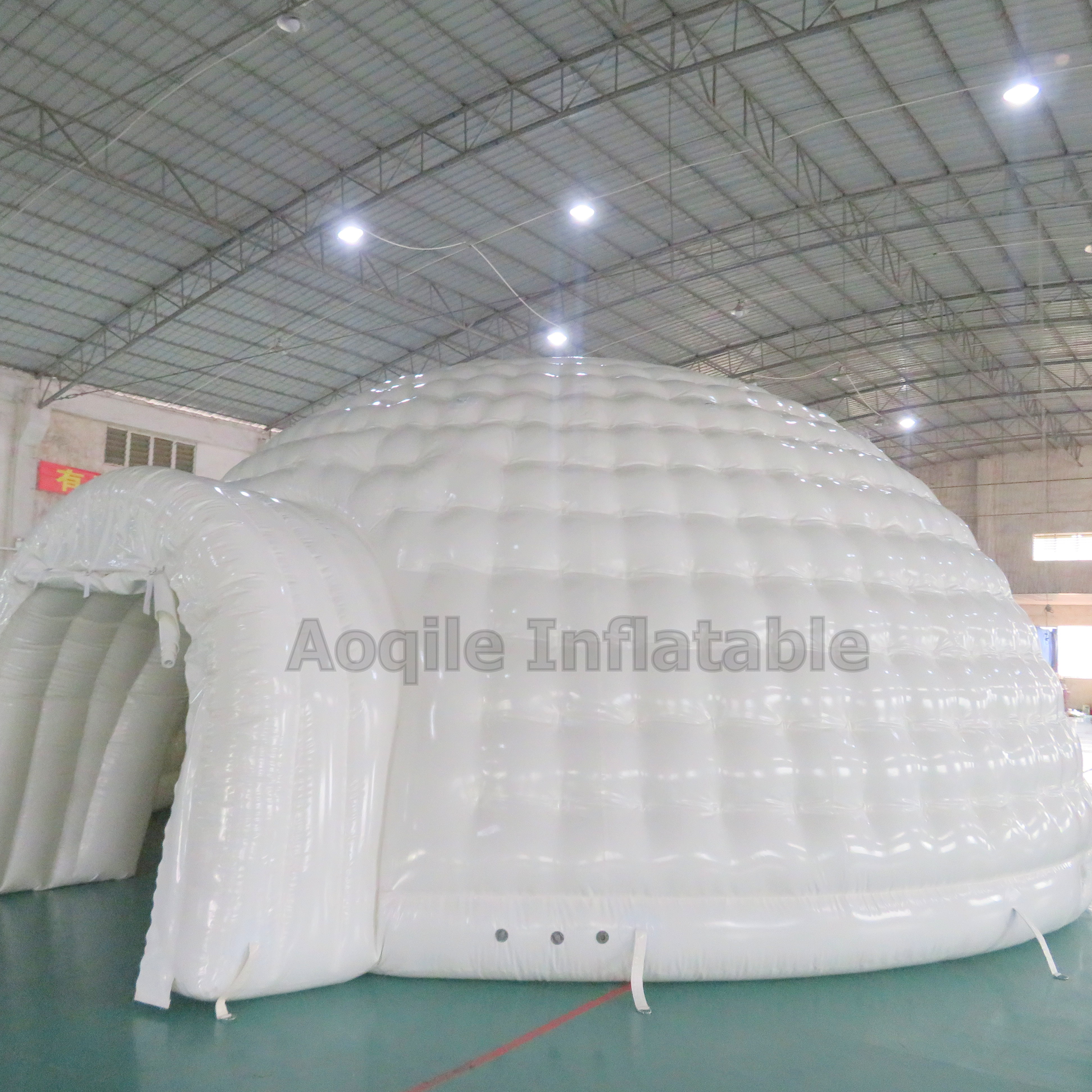 White Inflatable Igloo Dome Tent structures Inflatable Party Tent Rental Inflatable Dome Buildings/Dome Tent