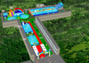 Water Amusement Equipment Summer Inflatable Outdoor Ground Water Park
