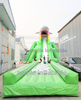 Custom Giant Shark Amusement Water Park Drop Kick Slide Inflatable Flying n Slip Water Slide