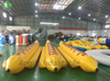 Hot sale inflatable flyfish 6 person banana boat / Inflatable Banana Rubber Boat / inflatable banana boat floating water toy