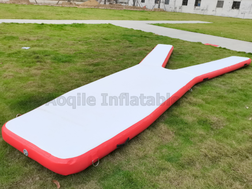 Inflatable Y Shaped Yacht Dock Platform Equipment Water Inflatable Rest Floating Island