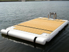 Inflatable Water Floating Platform Air Dock Leisure Water Sports Floating Island