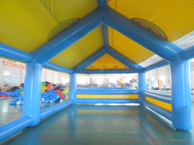 Big Portable inflatable Airsealed hangar tent inflatable building trade tent inflatable Marketing event tent