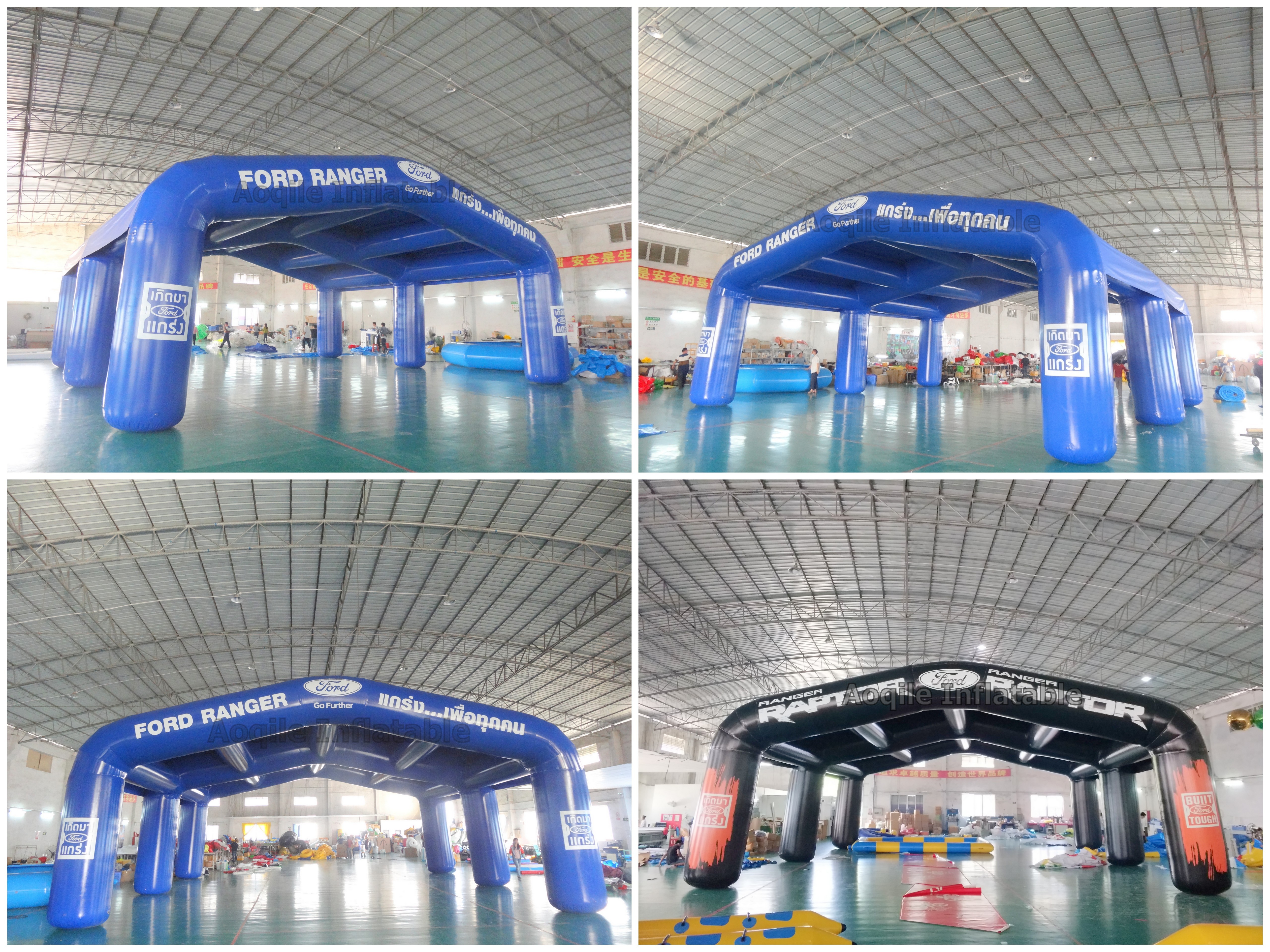 Airtight Large Arch Tent Portable Outdoor Activity Inflatable Advertising Tent