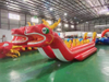 Air sealed Factory Good Selling Custom Size Sea Towable Inflatable Dragon Water Banana Boat for 10 Persons