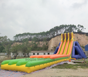 Water Park Adventure High Speed Slide Equipment for Sale Commercial Grade Inflatable Water Slide Adult PVC Bag 1 Piece Unisex