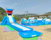 10 meters high adults huge inflatable hippo water slide for beach from China inflatable manufacturer