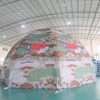Large Commercial Outdoor Portable Advertising Tent Inflatable Dome Camouflage Tent