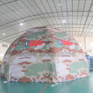 Large Commercial Outdoor Portable Advertising Tent Inflatable Dome Camouflage Tent