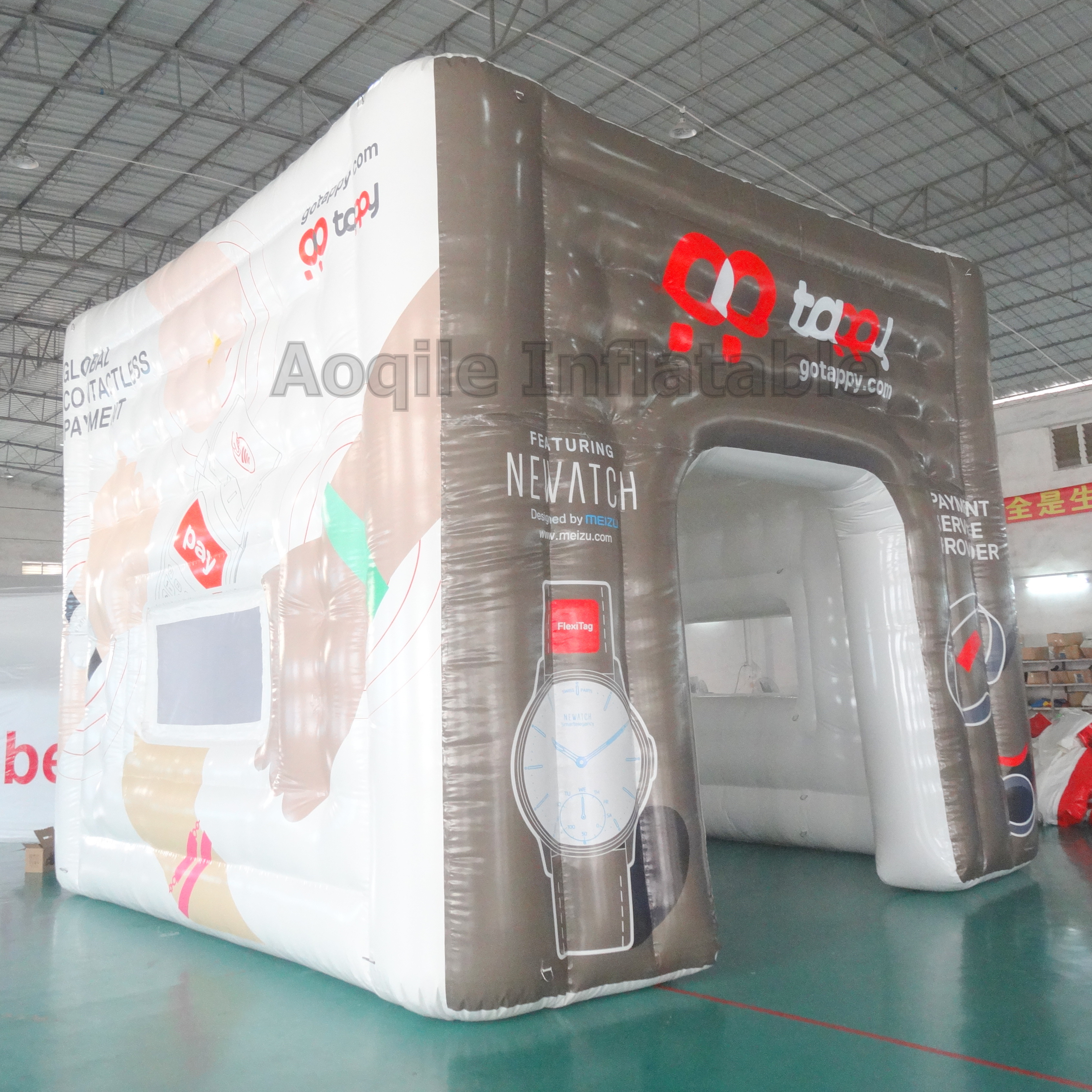 Party Event Wedding Inflatable Air Cube Tent Outdoor Inflatable Advertising Exhibition Tent