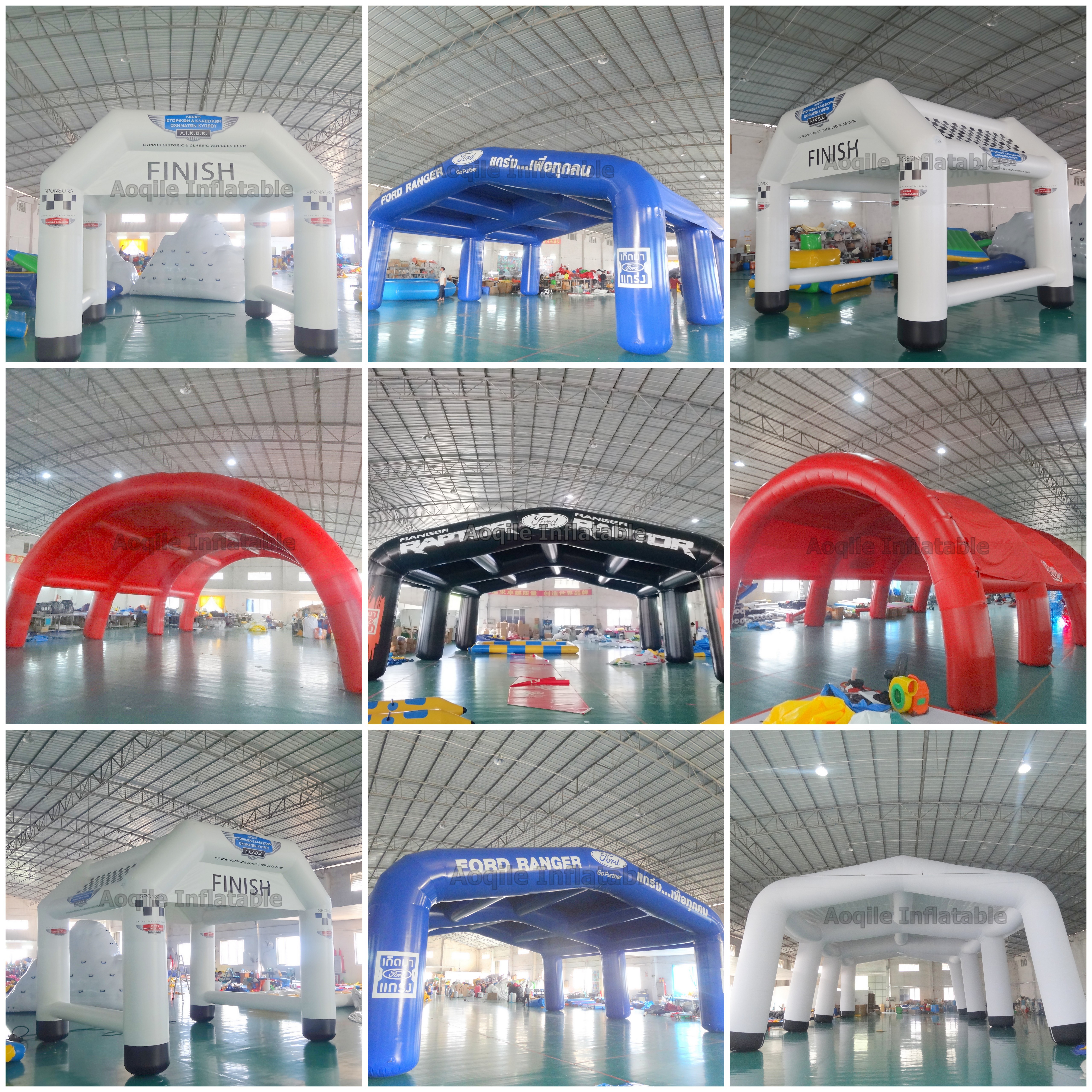 Airtight Large Arch Tent Portable Outdoor Activity Inflatable Advertising Tent