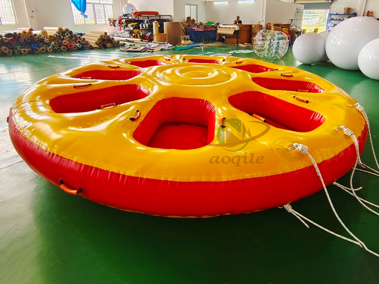 Inflatable disco boat