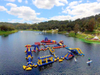 Summer Water Large Inflatable Amusement Equipment Water Floating Obstacle Stimulation Park