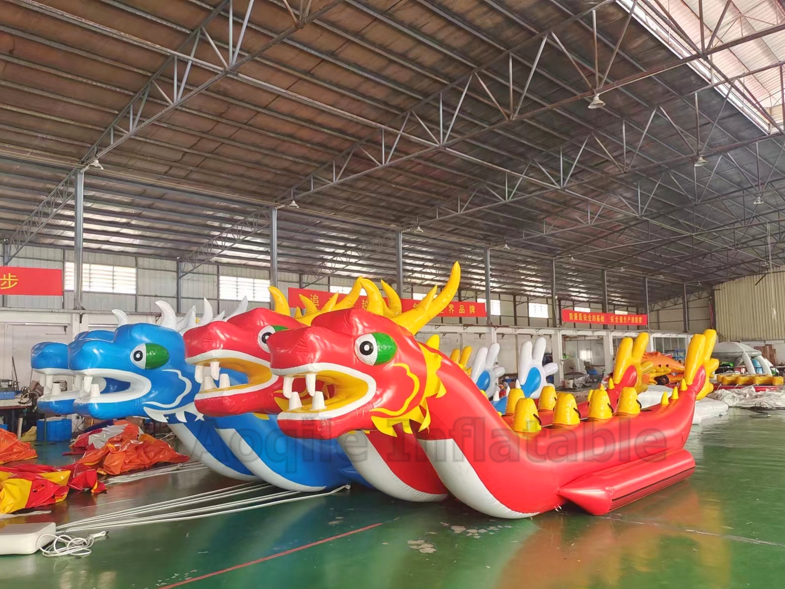 Resort Adult Stimulating Water Sports towables inflatable dragon boat