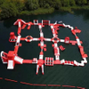 Large Inflatable Adventure Water Park Inflatable Floating Assault Course Inflatable Aqua Run Park