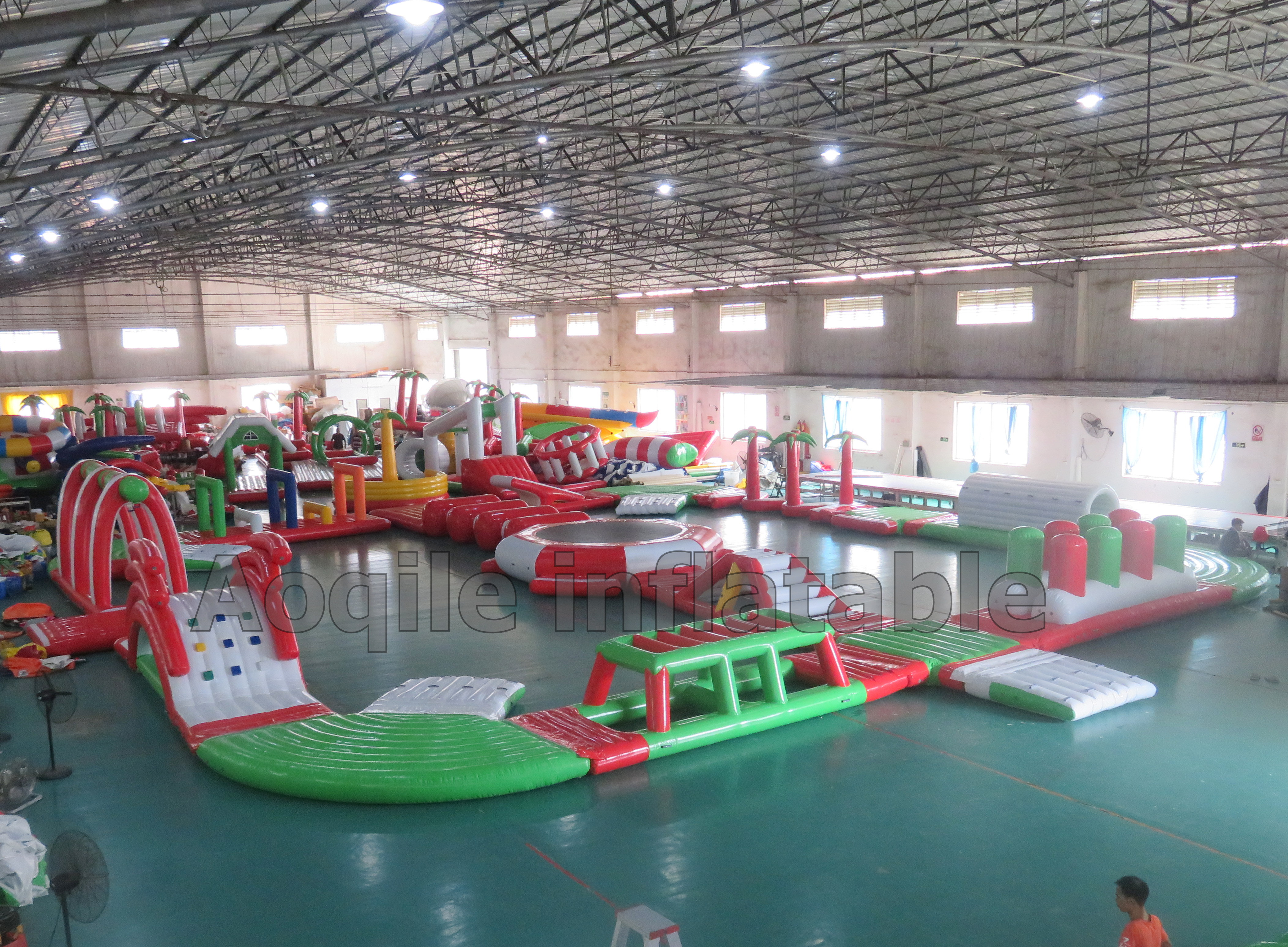 Commercial Multiple Combinations Open Water Inflatable Floating Water Park Aqua Sport Game Kids Inflatables Water Park Aqua Park