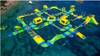 Inflatable Water Park Water Obstacle Course Water sports Equipment for Sale
