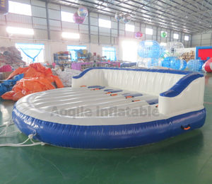 Commercial Heavy Duty Towables Water Ski Tube Inflatable Towable Tube Sofa for Ski Water Sport