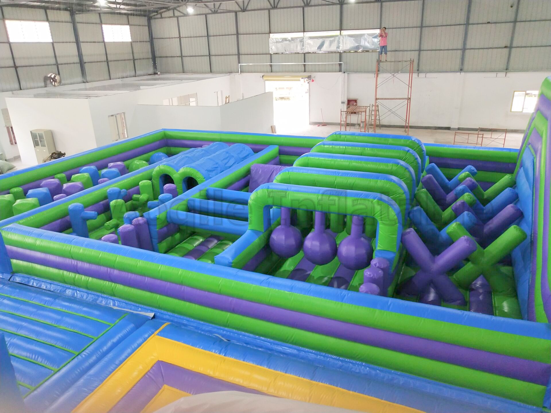 Mega Bounce House Inflatable Indoor Playground Theme Fun City City Amusement Park