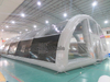 Outdoor Portable Large Inflatable Party Event Tent With Removable Arch Transparent Waterproof Cover