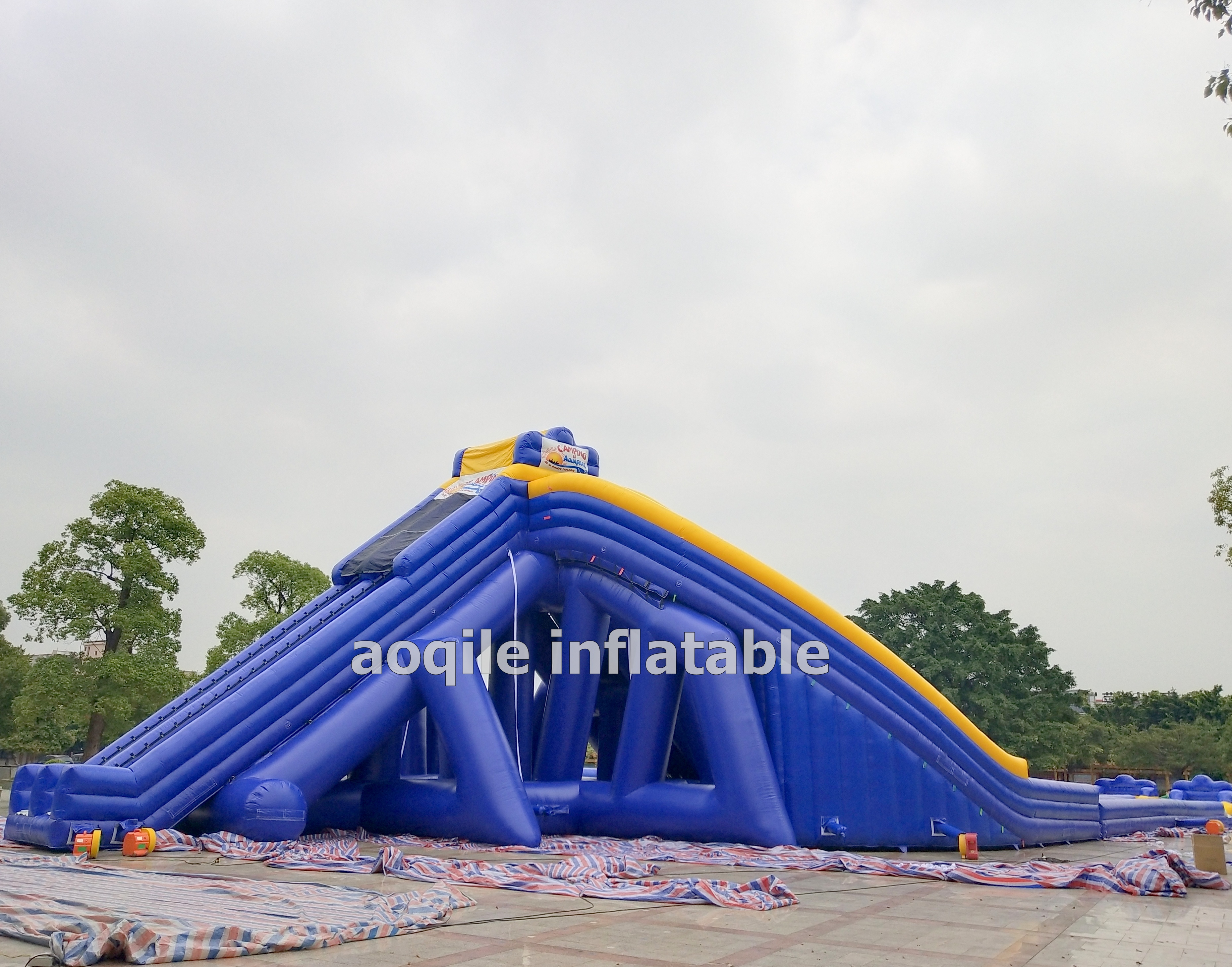 Commercial Outdoor Huge Trippo High quality grade Inflatable Water Slide For Kids Adult