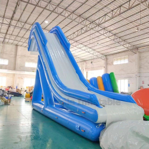 Inflatable Yachting Dock Water Slide Super Yacht Water Slide Yacht Toys Slides