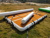 Inflatable Water Floating Platform Air Dock Leisure Water Sports Floating Island