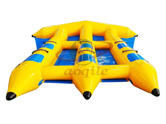 Inflatable flying fish