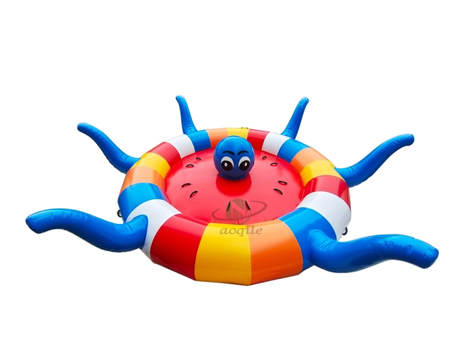 Inflatable disco boat