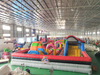 Commercial Indoor Inflatable Obstacle Course Giant Inflatable Amusement Park Air Theme Park For Kids n Adult
