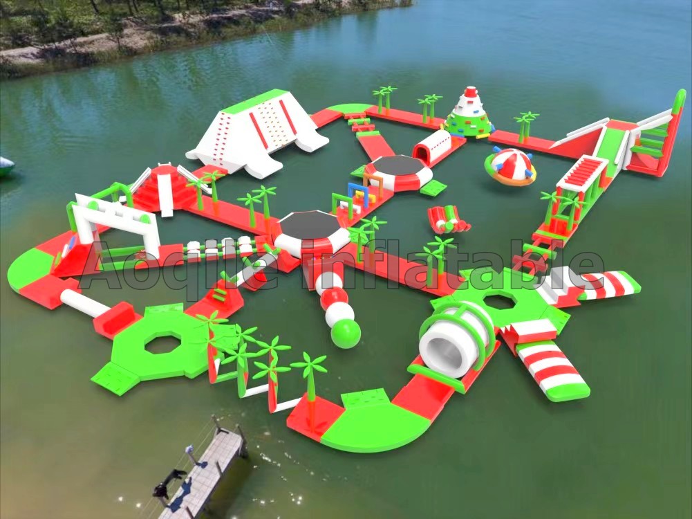 Commercial Multiple Combinations Open Water Inflatable Floating Water Park Aqua Sport Game Kids Inflatables Water Park Aqua Park