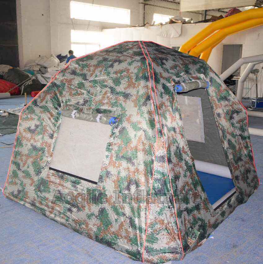 Wholesale Outdoor Inflatable Picnic Camping Tent Activities camouflage Inflatable Dome Tent