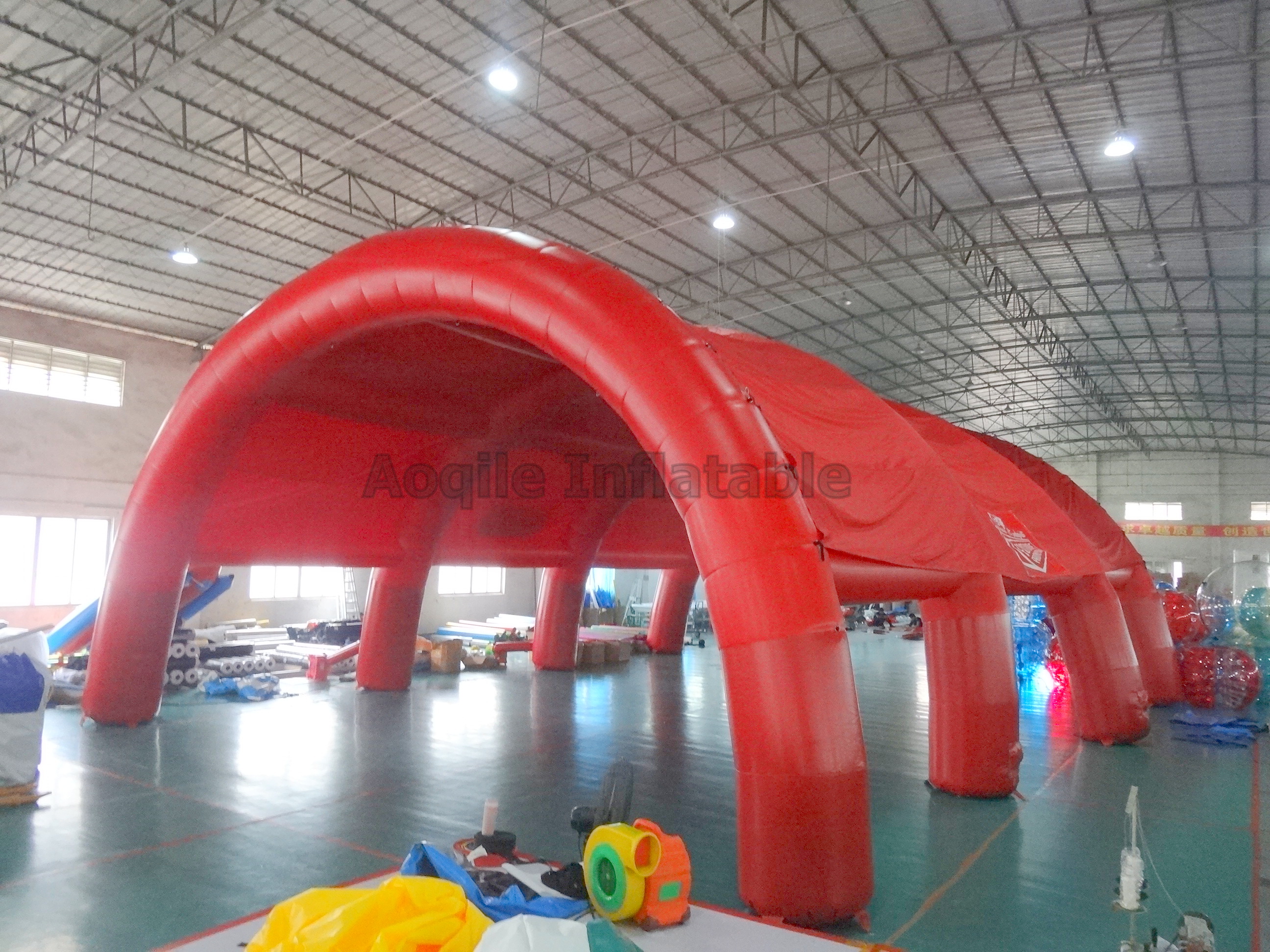 Large Inflatable party events Tent Inflatable Sports Tent Red Marquee For Sale