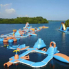 Large Inflatable Adventure Water Park Inflatable Floating Assault Course Inflatable Aqua Run Park