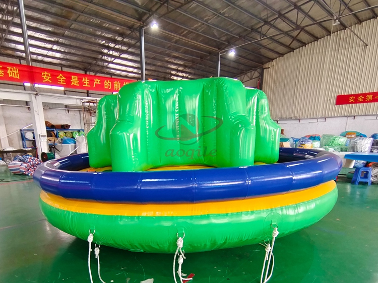 Inflatable disco boat