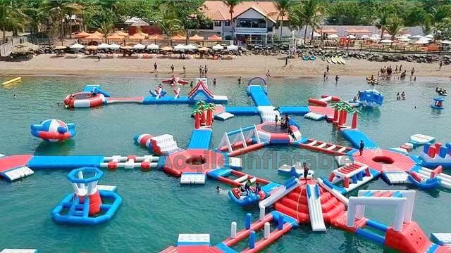 Top Sale Customized Water park Inflatable Water Park Equipment High Quality Floating Inflatable Aqua Park