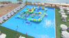 Large Commercial Inflatable Outdoor Mobile Water Park , Inflatable Ground Water Park Equipment