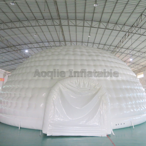 White Inflatable Igloo Dome Tent structures Inflatable Party Tent Rental Inflatable Dome Buildings/Dome Tent