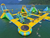 Large Inflatable Adventure Water Park Inflatable Floating Assault Course Inflatable Aqua Run Park