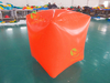 Customized Inflatable Swim Buoy With Logo, Inflatable Square Buoy, Water Floating Cube Buoy Water Event Inflatable Marker