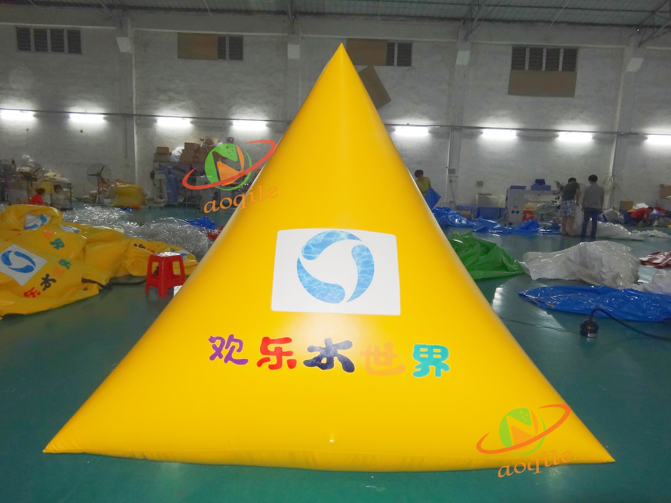 Commercial Grade Inflatable Water Competition Buoy Water Park Inflatable Floating Advertising Buoy